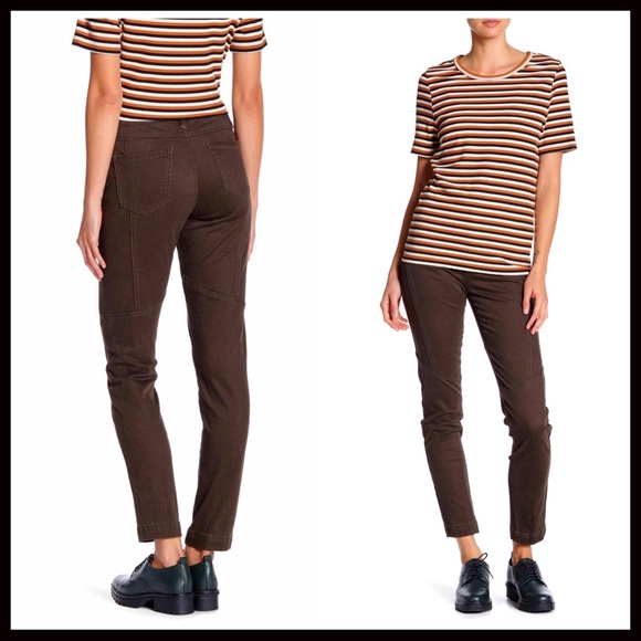 DENIM STRETCH JEANS TWILL SKINNY ANKLE PANTS A2C - Picture 6 of 8